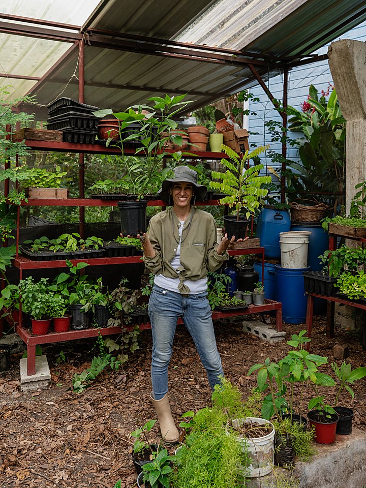 Vivero de plantas de la finca · Finca Tierra Negra